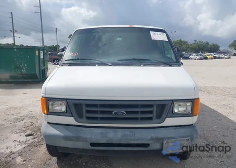 2007 Ford E-250 Commercial/Recreational из США, поврежденный, VIN 1FTNE24W27DA99831